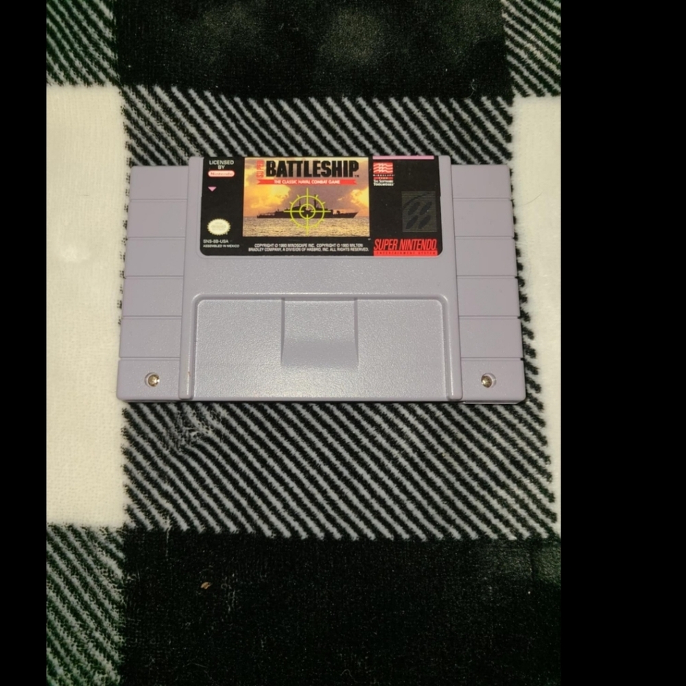 Battleship Game Cartridge NES Nintendo